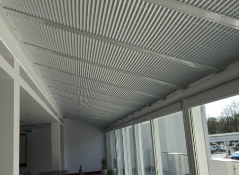  honingraatplisse voor lichtstraat 