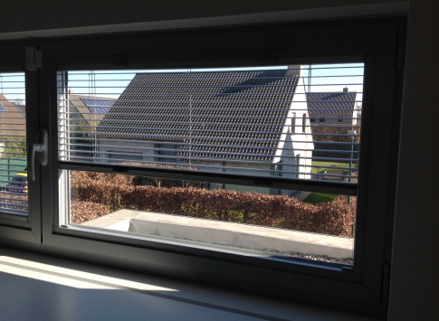 twinline, tussen de glaslatten  
